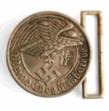 WWII GERMAN WAFFEN SS WALTHER OFFICERS BELT BUCKLE