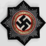 WWII GERMAN REICH WAFFEN SS PANZER CROSS CLOTH