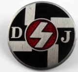 WWII GERMAN DEUTCHES JUGEND DJ RUNIC BADGE