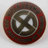 WWII GERMAN HUNGARIAN NSDAP MEMBERSHIP BADGE