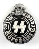 WWII GERMAN WAFFEN SS PARTY MEMBERSHIP BADGE