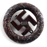 WWII GERMAN GAU MUNICH 1923 COMMEMORATIVE BADGE