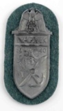 WWII GERMAN ARMY 1940 NARVIK SLEEVE SHIELD