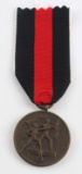 WWII GERMAN THIRD REICH CZECH ANNEX MEDAL