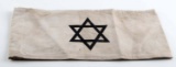 WWII THIRD REICH JEWISH CONCENTRATION CAMP ARMBAND
