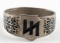 WWII GERMAN WAFFEN SS DAS REICH SILVER RING