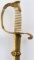 UNITED STATES NAVY ETCHED DRESS SWORD W SCABBARD