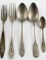 5 WWII GERMAN THIRD REICH WAFFEN SS FLATWARE LOT