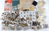 OVER 6 POUNDS OF U.S. WORLD COINS & NUMISMATIC LOT
