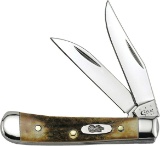 CASE GENUINE STAG TINY TRAPPER POCKET KNIFE 05968