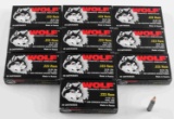 200 ROUNDS OF NEW IN BOX WOLF .223 REM AMMUNITION