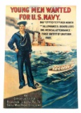 WWI UNITED STATED NAVY RECRUITMENT POSTER
