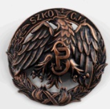 POLISH OFFICERS INFANTRY & CAVALRY SCHOOL BADGE