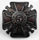 WWII POLISH 5TH PODHALANIN RIFLE REGIMENT BADGE