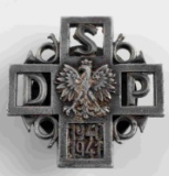 WWII POLISH 2ND INFANTRY RIFLE DIVISION BADGE
