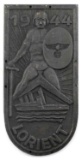 WWII GERMAN LORIENT CAMPAIGN SLEEVE SHIELD BADGE