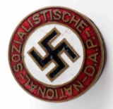 WWII GERMAN THIRD REICH NSDAP PARTY SCREWBACK PIN