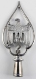 WWII GERMAN THIRD REICH FLAGPOLE FINIAL TOPPER