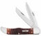 CASE KNIFE CHESTNUT BONE FOLDING HUNTER W SHEATH