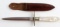 JOSEPH ALLEN & SONS DIRK BOOT GARTER KNIFE