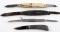 ASSORTED STAINLESS STEEL POCKET KNIFE LOT OF 4