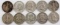 $5 FACE VALUE 90% SILVER MIXED HALF DOLLAR COINS