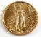 1/10 OZ AMERICAN EAGLE GOLD COIN BU 1995