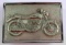 VINTAGE POSSIBLY TRIUMPH MOTORCYCLE BELT BUCKLE