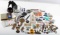 LOT OF SMALL COLLECTIBLES PINS BUTTONS & MORE