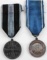 LOT OF 2 1918 FINNISH WAR OF INDEPENDENCE MEDALS