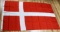 MODERN KINGDOM OF DENMARK LARGE FLAG