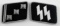 WWII THIRD REICH GERMAN SS OFFICERS COLLAR TABS