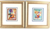 2 MODERN ART ZODIAC LIMITED EDITION PRINTS