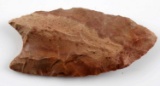 NATIVE AMERICAN FLUTED CLOVIS CHERT ARROWHEAD