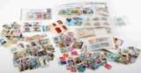 GROUP OF 100 MIXED WORLD STAMP LOT CANCELLED MORE