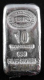 10 TROY OZ  999 FINE SILVER BULLION BAR