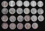 MERCURY DIME LOT OF 23 BU-AU FACE VALE $2.30