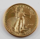 1994 GOLD 1/10 OZ AMERICAN EAGLE GOLD BU COIN