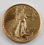 1997 GOLD 1/10 OZ AMERICAN EAGLE BU COIN