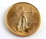 1/10 OZ AMERICAN EAGLE GOLD COIN BU 1998