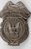 OBSOLETE US ARMY MILITARY CUSTOMS INSPECTOR BADGE