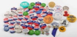 LOT OF VINTAGE POLITICAL CAMPAIGN PINS CITY MANAGE