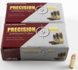 100 ROUNDS PRECISION ONE 357 MAGNUM AMMUNITION