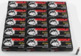 300 ROUNDS OF NEW IN BOX WOLF .223 REM AMMUNITION