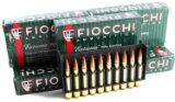 100 ROUNDS OF FIOCCHI .308 WINCHESTER AMMUNITION