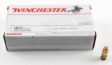 50 ROUNDS OF WINCHESTER .40 S&W AMMUNITION