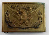 CIVIL WAR UNION OFFICER BRASS BELT BUCKLE