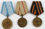 LOT OF 3 RUSSIAN MEDALS NAKIHMOV STALINGRAD