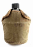 WWII US ARMY M1910 CANTEEN W ORIGINAL CANVAS COVER