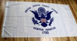 LARGE US COAST GUARD FLAG